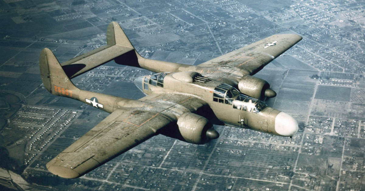 Northrop P-61 Black Widow plane