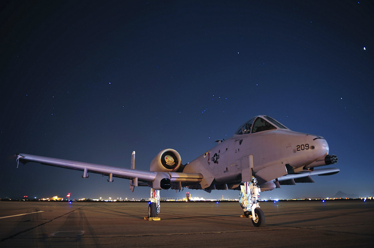 A-10 Images Thunderbolt aircraft Dusk