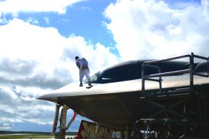 B-2 Spirit Bomber Windshield