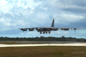 B-52 Aircraft Landing