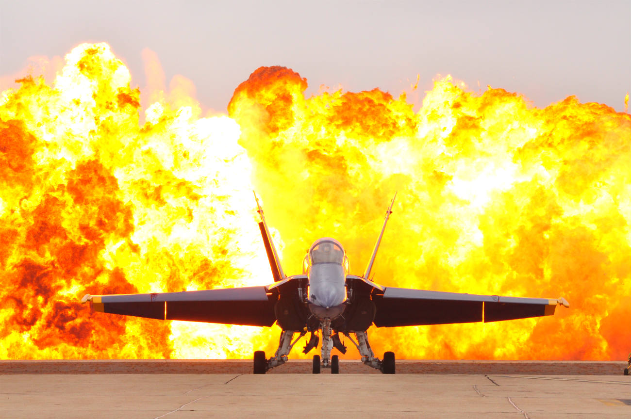 Blue Angels Explosions