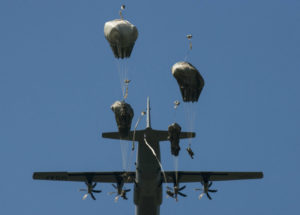 C-130 troops