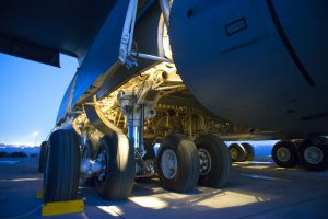 C-5 Galaxy Landing gear check