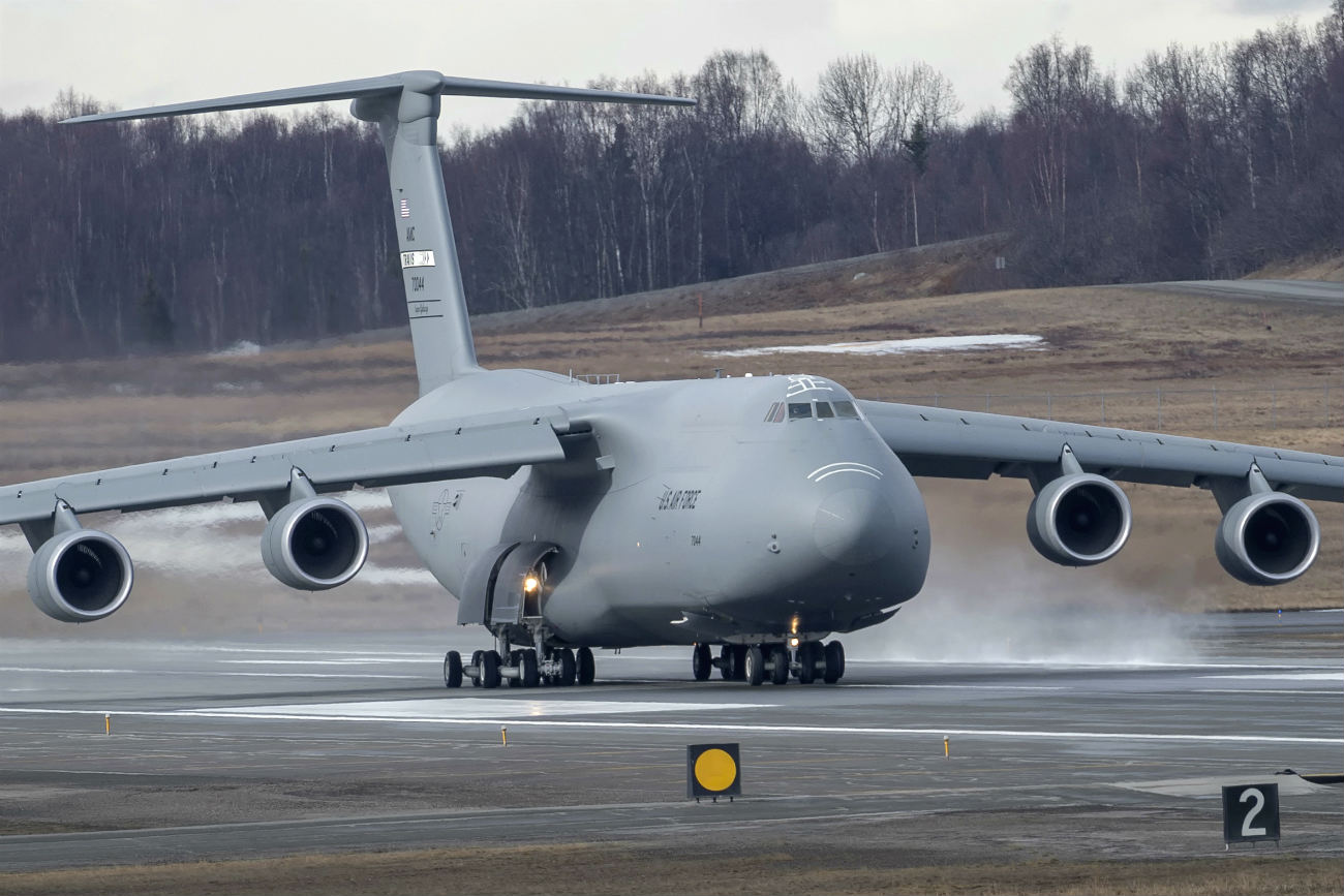 C-5 Galaxy Images Take off