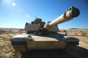 M1 Abrams tank gun