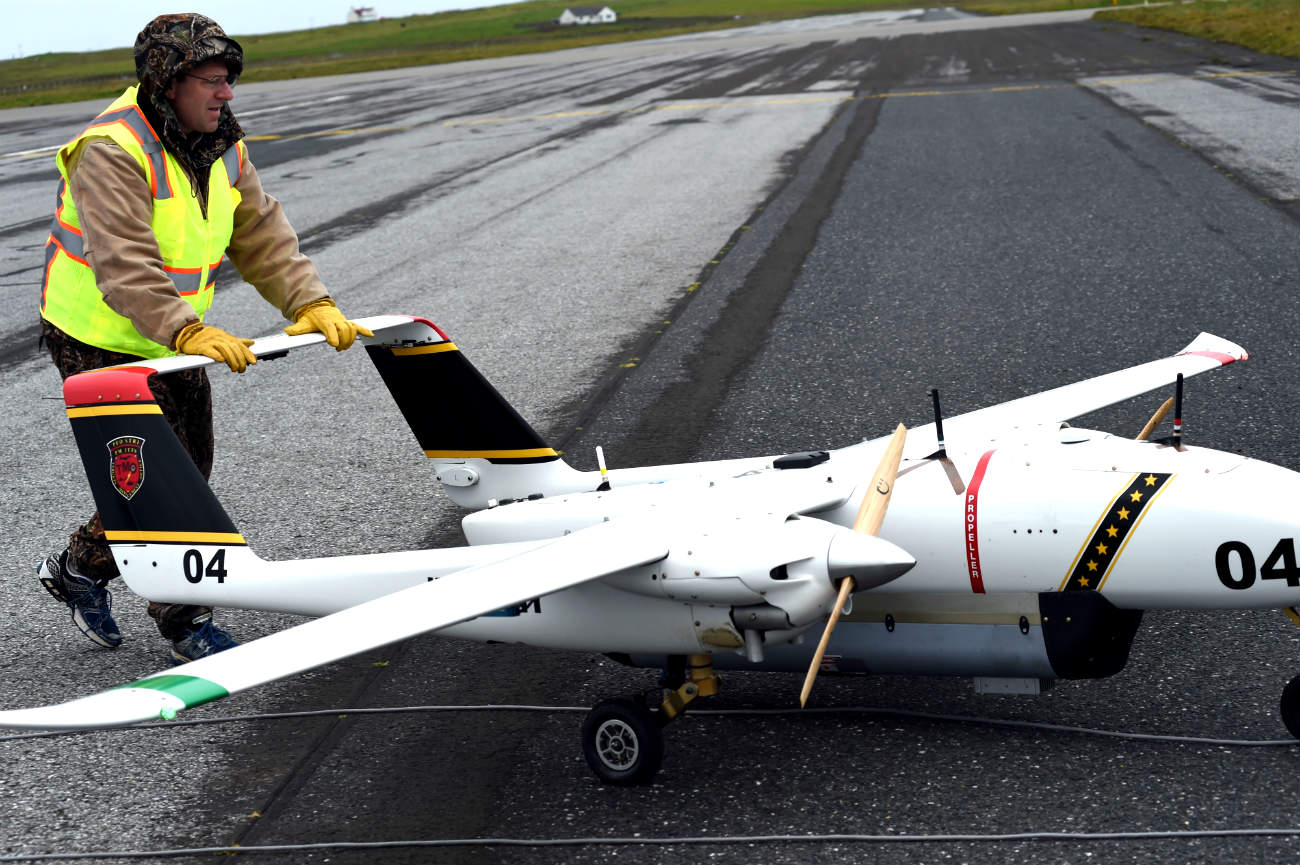 UAV Images sea hunter
