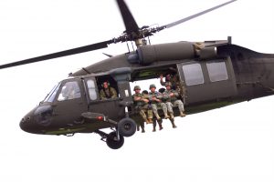 UH-60 Black Hawk side ride