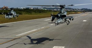 AH-1Z Vipers Fly Low