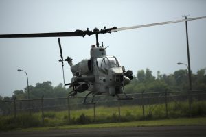 AH-1Z Viper Cobra lifts off