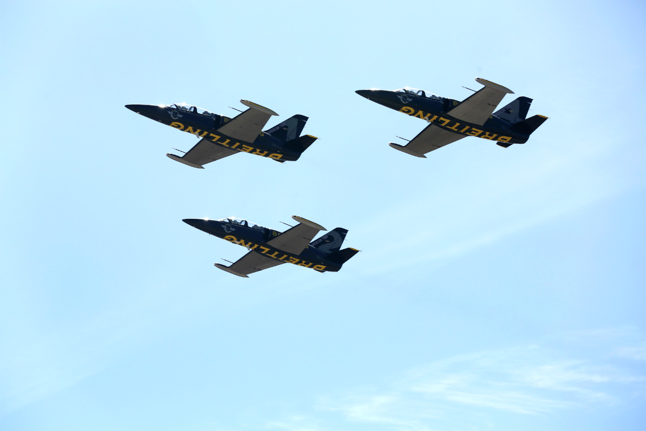 Breitling Jet Team air show