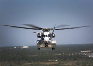 CH-53 Super Stallion Helicopter Front