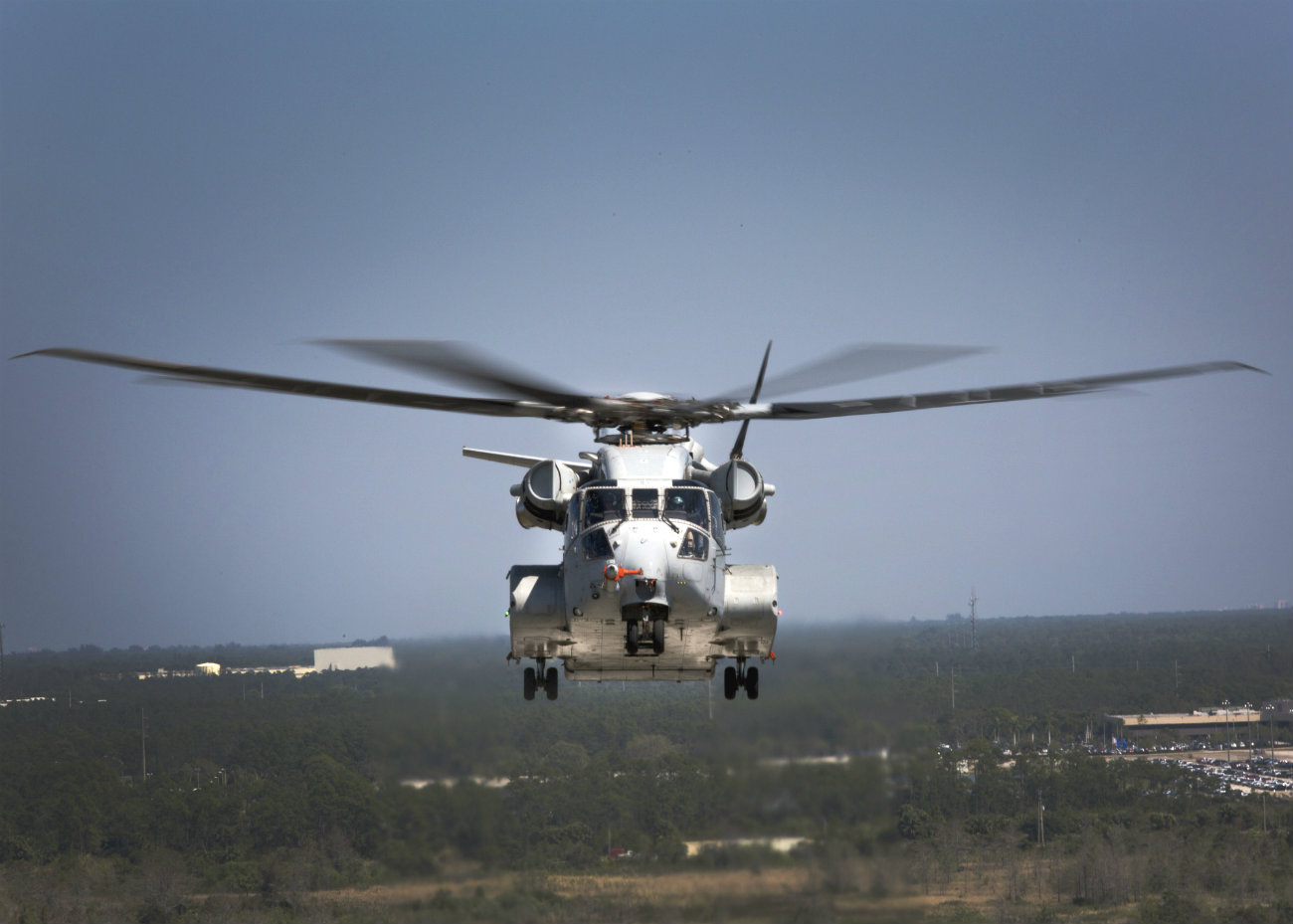 CH-53 Super Stallion Helicopter Front