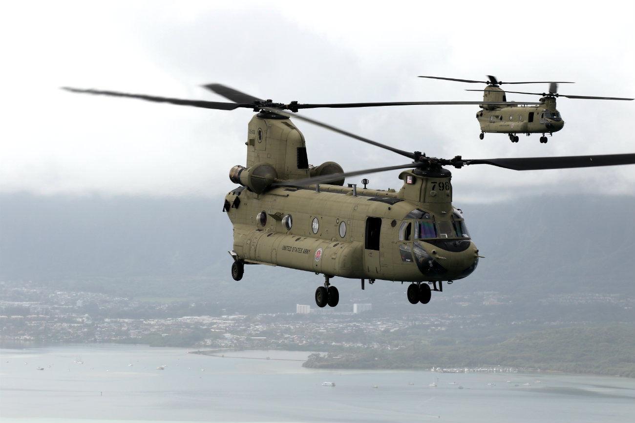 Ch47 Chinook Vrtulník