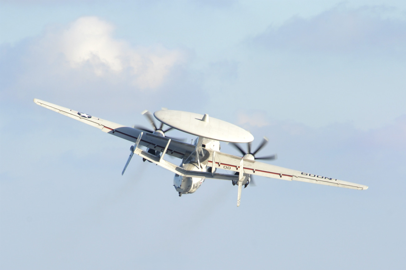 E-2 Hawkeye tail