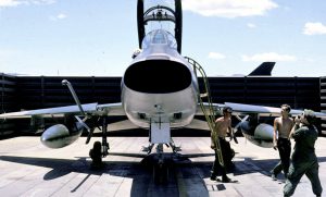 F-100F Super Sabre Front View