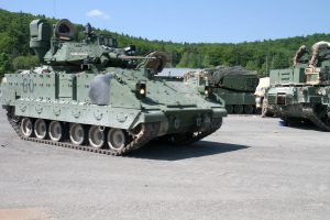 M2 Bradley Fighting Vehicle - Staged