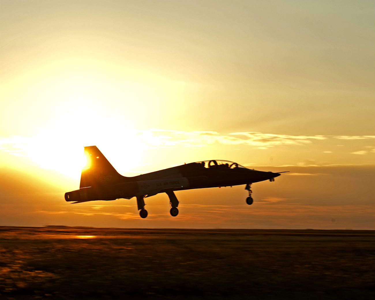 T-38 Talon Images sunrise