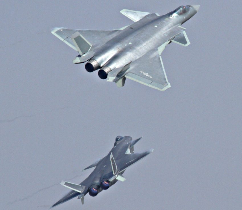 Two Chengdu J-20 Black Eagle | Military Machine