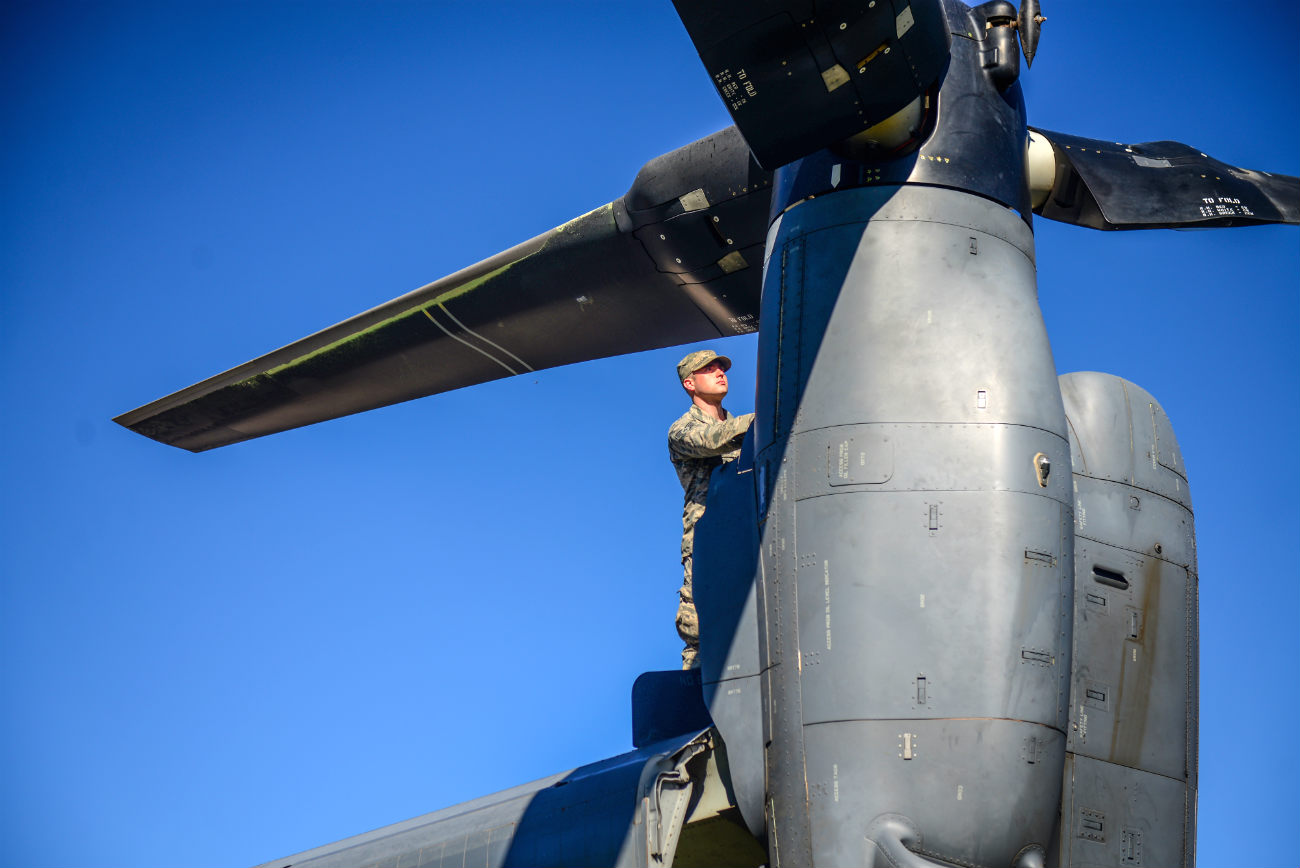 V-22 Osprey Engine checks