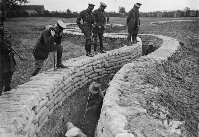 Australian Troops Demonstrate Proper Trench Construction During World War I