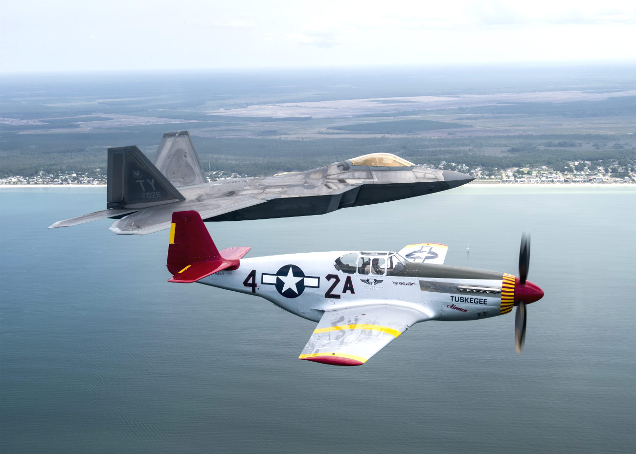 P-51 Mustang in Air