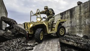 Military Combat Polaris ATV