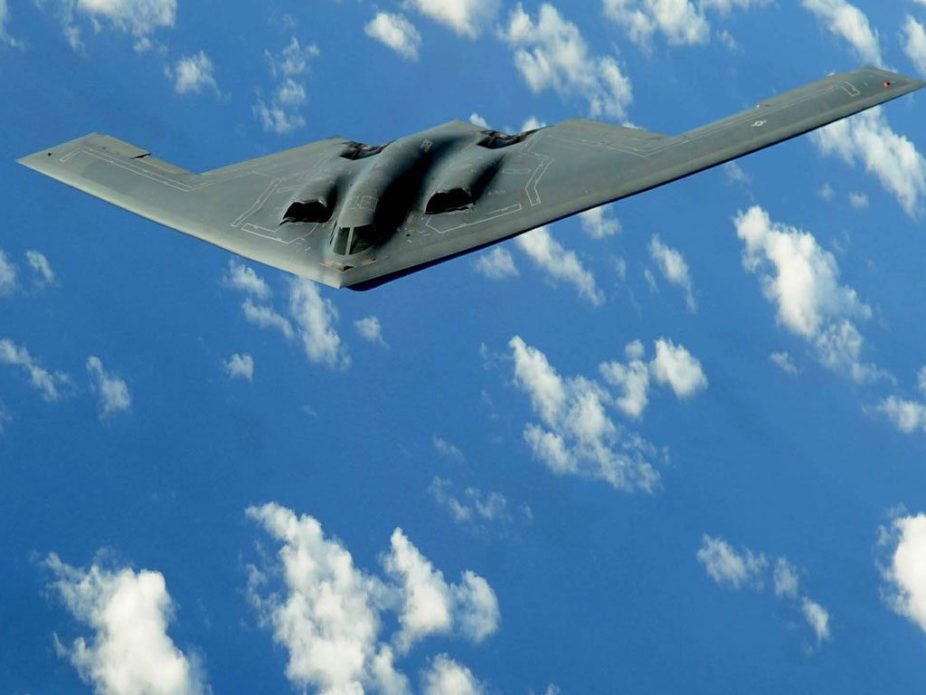 B-2 Spirit Over The Pacific B-2 Bomber Facts