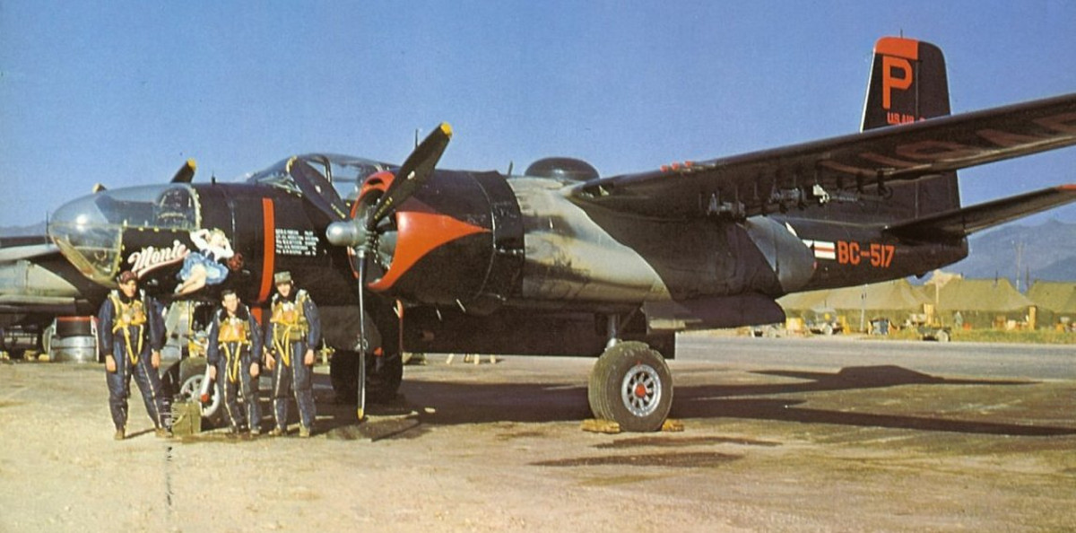 A Douglas A-6 Invader Korean war Aircraft