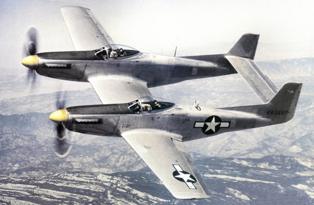 F 28 Twin Mustang Military Machine