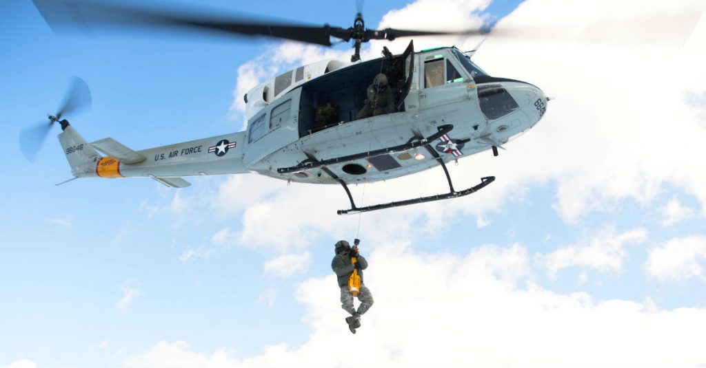 UH-1N Training Exercise