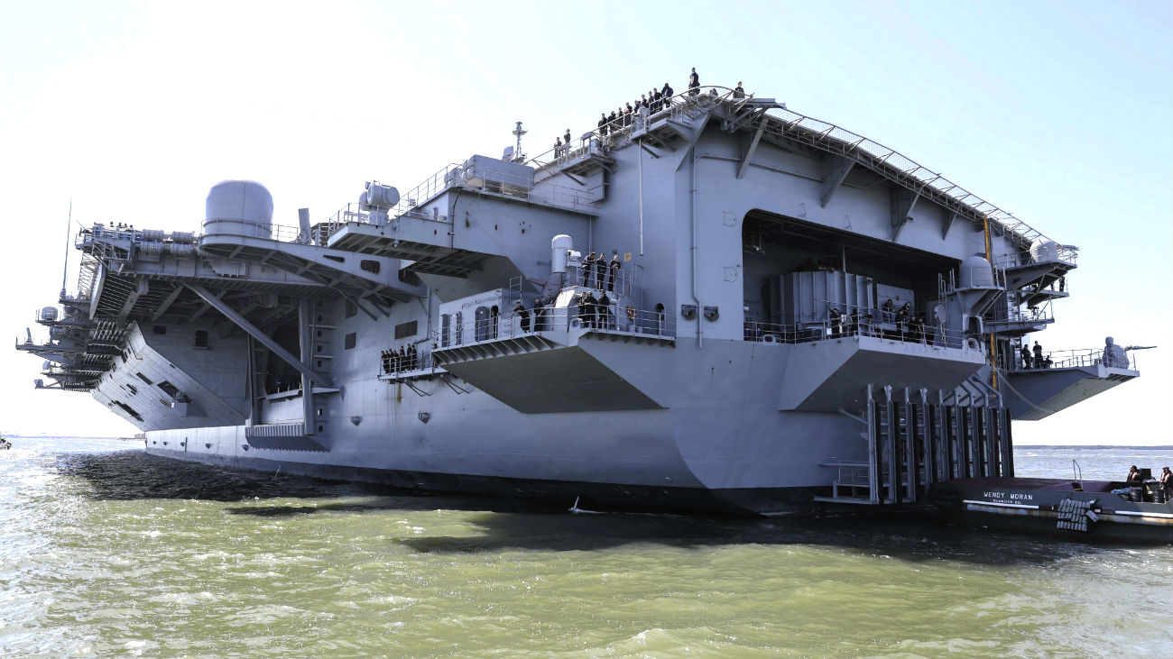 aircraft carrier USS Abraham Lincoln