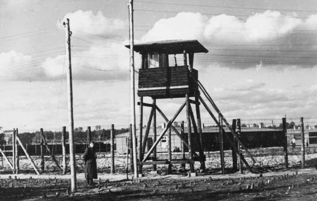 Watch tower at Stalag Luft III
