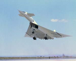 NASA Experimental Aircraft Images - North American Aviation XB-70 Valkyrie cruising altitude
