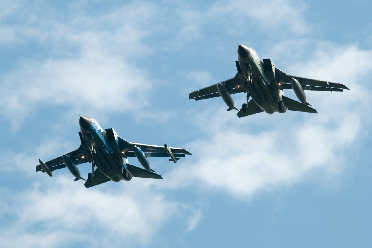 Captivating Images of Panavia Tornado in formation