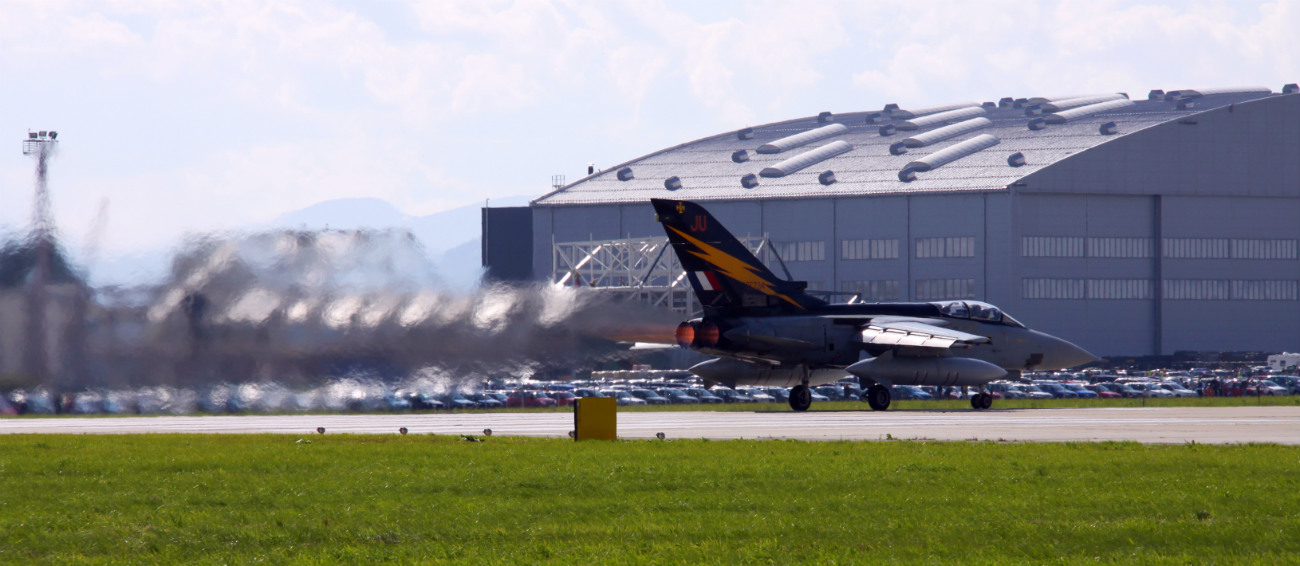 Captivating Images of Panavia Tornado taking off