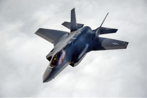 F-35 aerial view