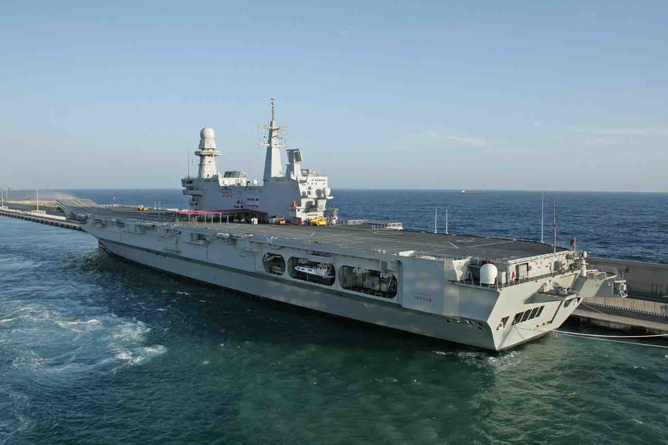 Cavour, Italian aircraft carrier