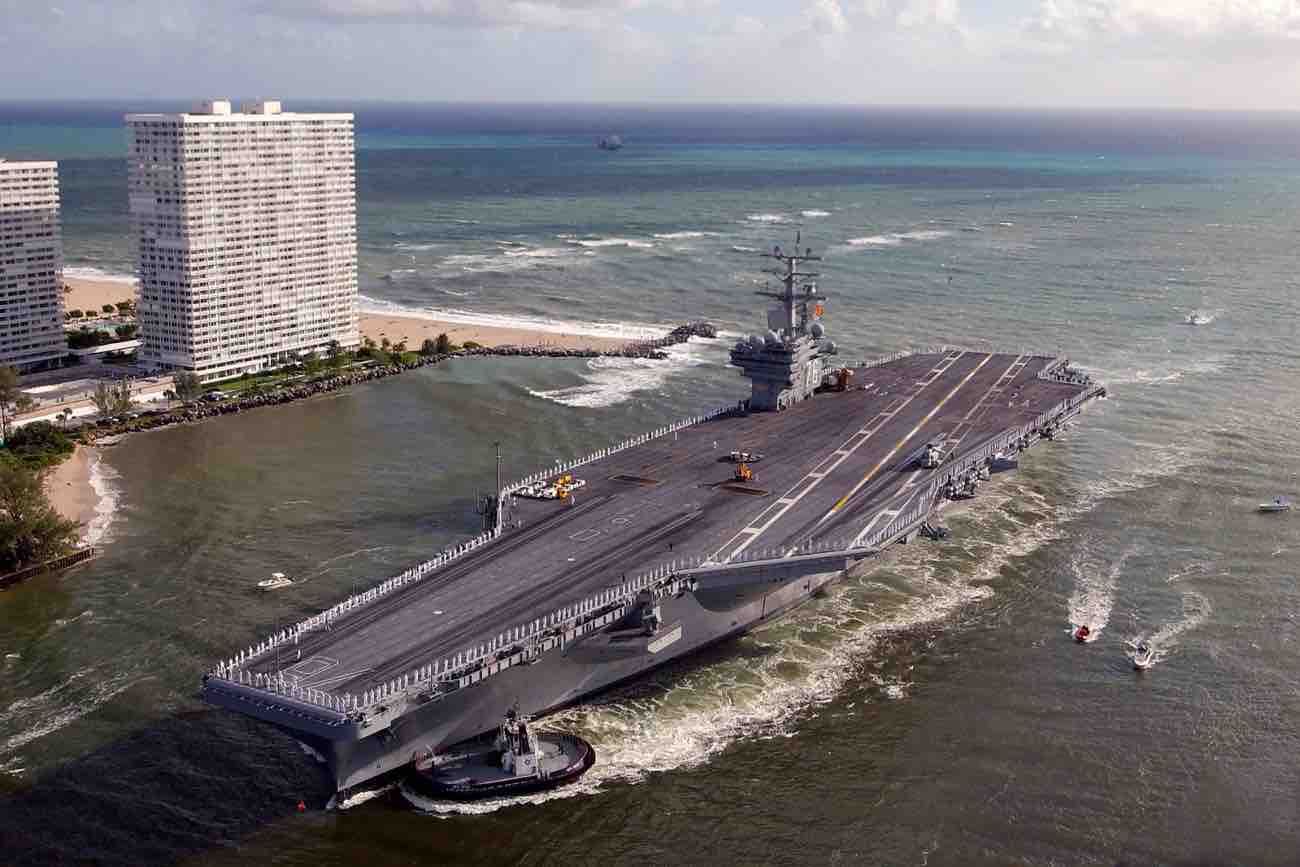 USS Ronald Reagan aircraft carrier