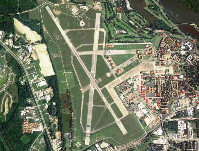 Every Air Force Base In The United States Military Machine