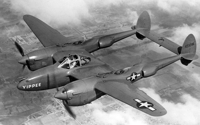 P 38 Lightning Military Machine