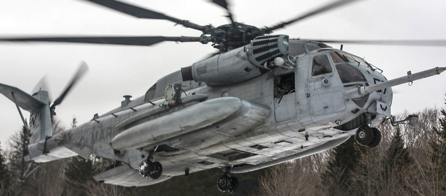 US MARINE CORP USMC CH-53 Sea Stallion helicopter 5X7 PHOTOGRAPH 