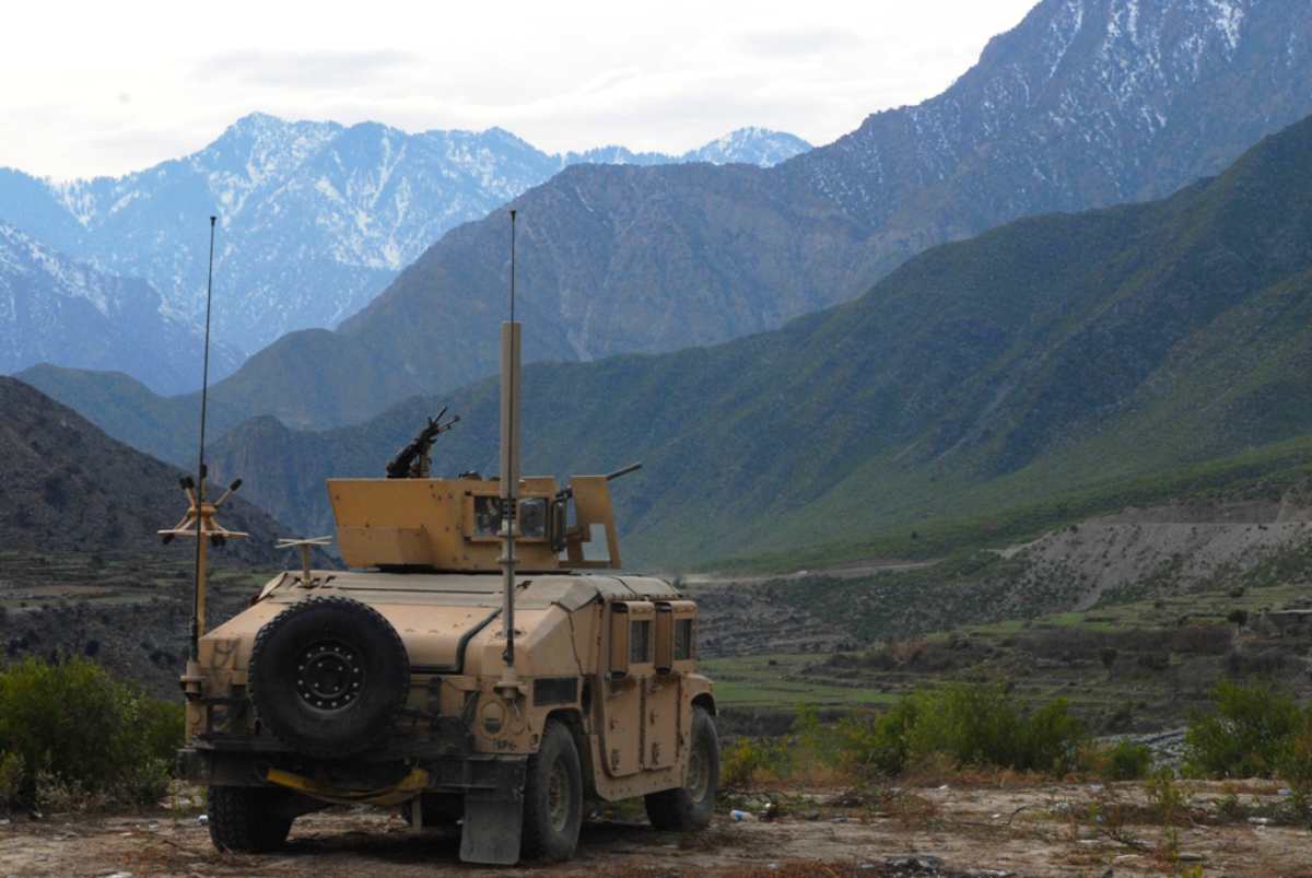 Humvee in Afghanistan